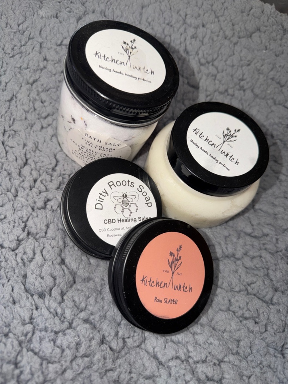 Kitchen Witch Pink Pain Salve – Natural Women’s Skincare